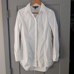 White House Black Market Long Blouse